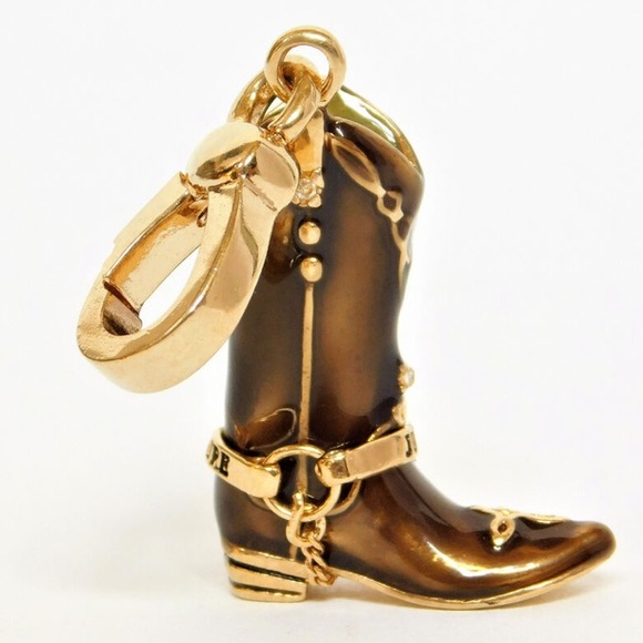 New Juicy Couture Cowboy boot Charm RODEO COWGIRL WESTERN BOHO EQUESTRIAN COWBOY - Picture 3 of 7